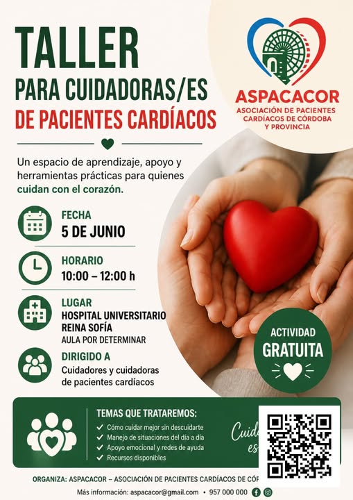 Taller para Cuidadores y Cuidadoras de Pacientes Cardíacos